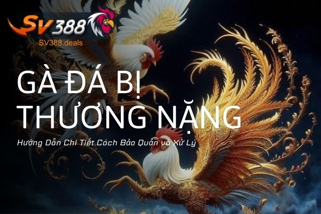 Cách Bảo Quản Và Xử Lý Gà Đá Bị Thương Nặng: Hướng Dẫn Chi Tiết